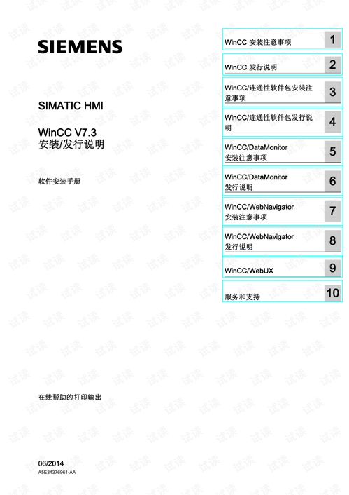 WinCC V7.3 软硬件安装要求专业指南