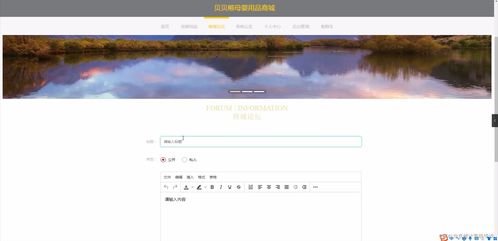 基于SpringBoot的贝贝熊母婴用品商城系统设计与实现